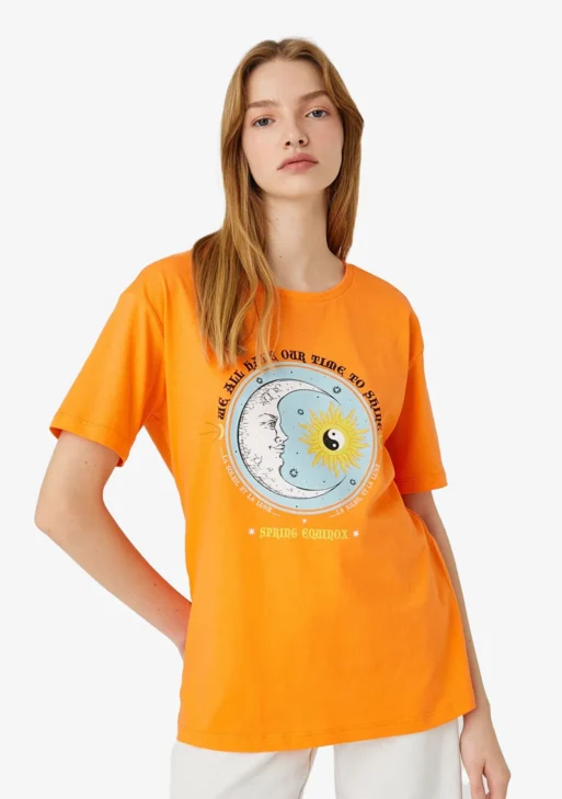 Graphic Printed Pure